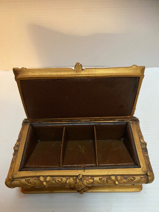 BOÎTE À TIMBRES BRONZE 1900