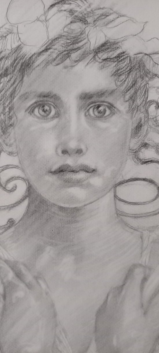 Portrait jeune homme art nouveau/ I.Duval 2022