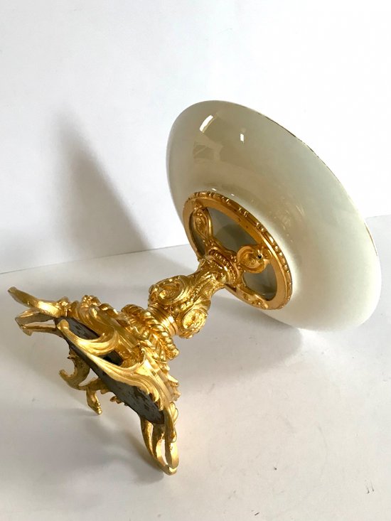 Coupe de table  Sèvres époque Louis Philippe 