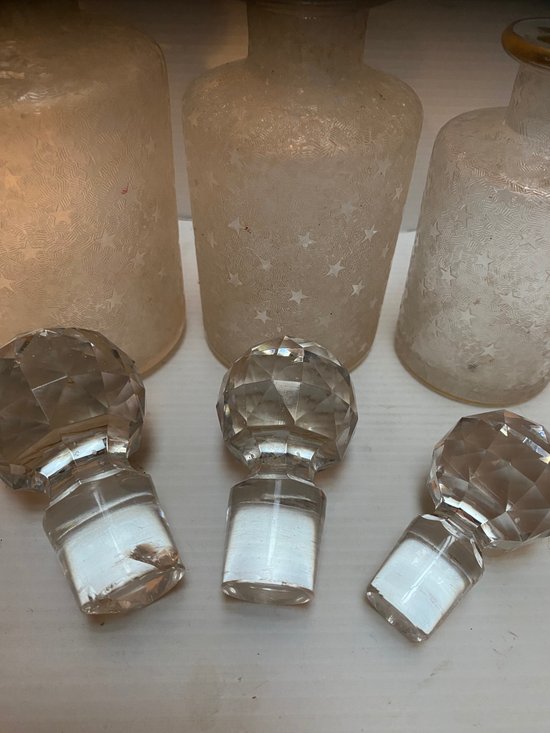 SUITE OF 3 BOTTLES IN SAINT LOUIS