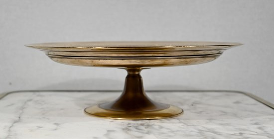 Tazza in bronzo dorato, firmata F. Levillain, F. Barbedienne - XIX secolo