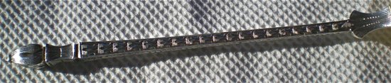Eiscreme-Servierlöffel aus massivem Silber und Vermeil-Vermeil Goldschmied Jules MONNEY neunzehnten