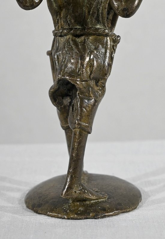 Bronzo "Il contadino indocinese", Asia - Inizio XX secolo