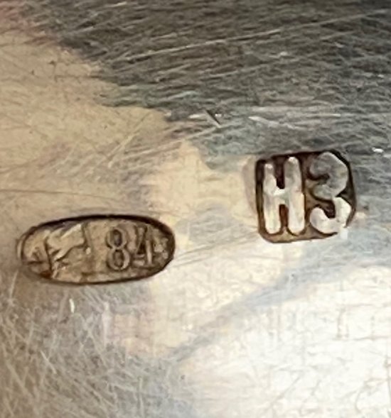 RUSSISCHER KORB AUS STERLINGSILBER