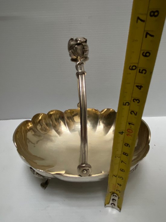 RUSSISCHER KORB AUS STERLINGSILBER