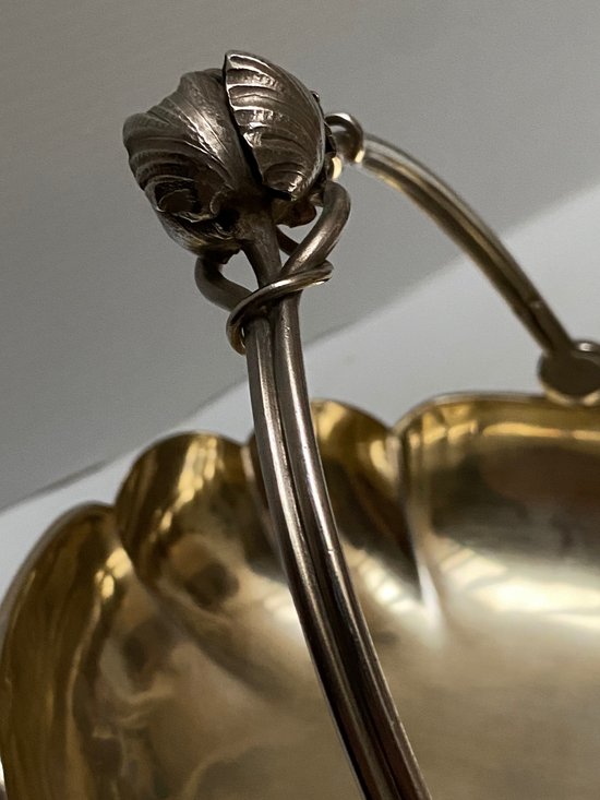 RUSSISCHER KORB AUS STERLINGSILBER