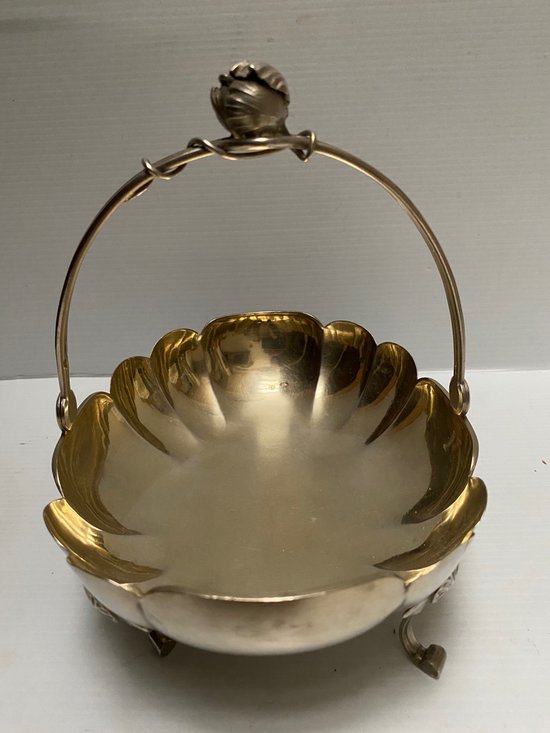 RUSSISCHER KORB AUS STERLINGSILBER