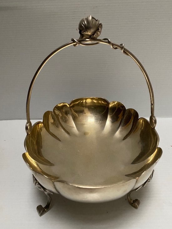 RUSSISCHER KORB AUS STERLINGSILBER