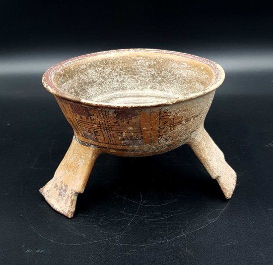 Vaso tripode Guanacaste Nicoya, Costa Rica 800-1200 d.C. J.c. 02