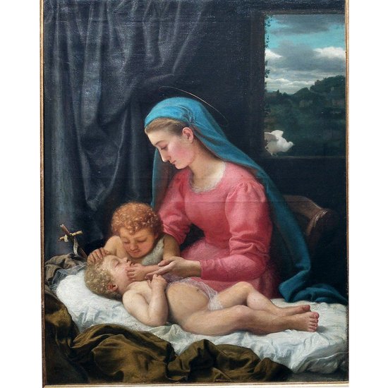 Vierge à l'Enfant  Par Louis Robin Lyon élève De Gérôme