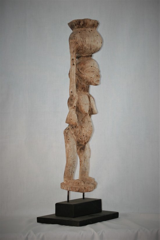 Large Yoruba statue, Beni, Nigeria and Togo.