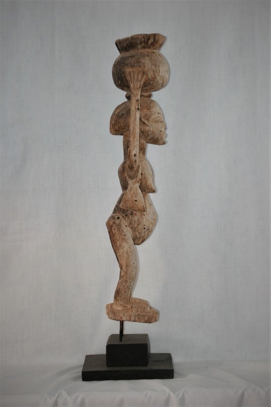Large Yoruba statue, Beni, Nigeria and Togo.
