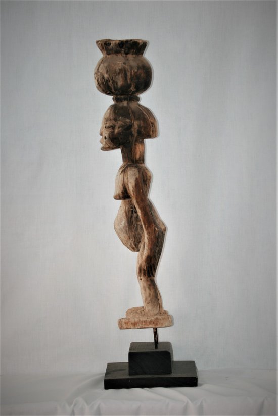 Large Yoruba statue, Beni, Nigeria and Togo.