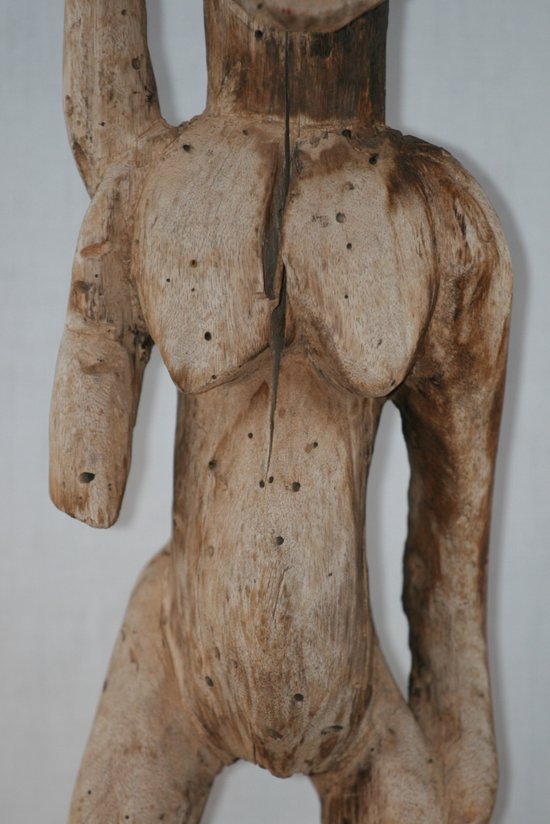 Large Yoruba statue, Beni, Nigeria and Togo.