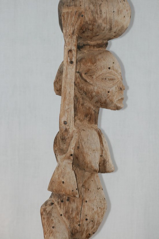 Large Yoruba statue, Beni, Nigeria and Togo.