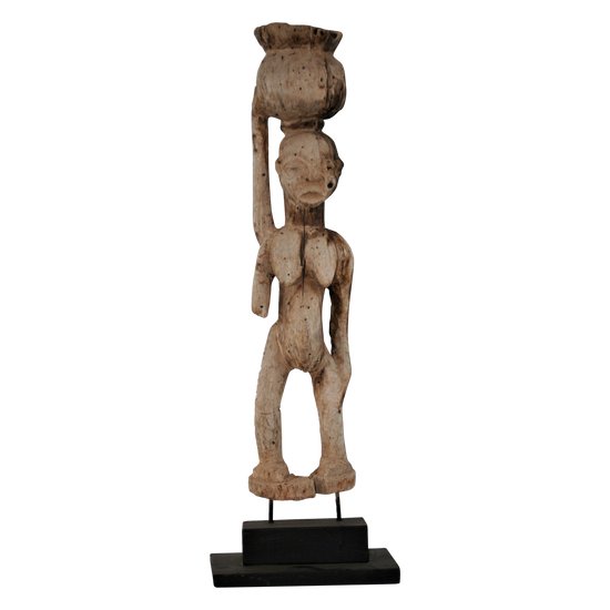 Large Yoruba statue, Beni, Nigeria and Togo.