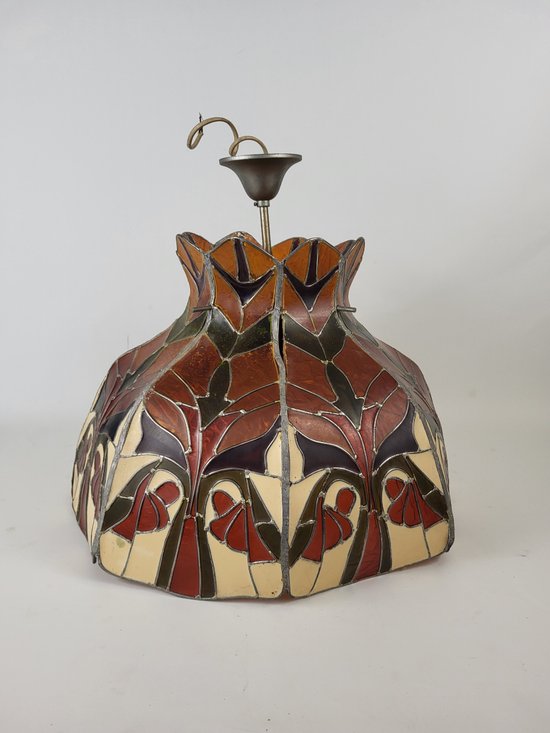 Important Tiffany Hanging lamp D.45 cm Art nouveau