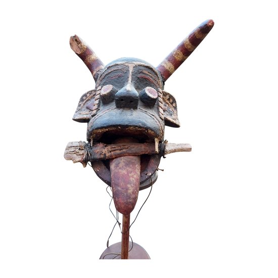 Ekoi-Boki crest mask Nigeria