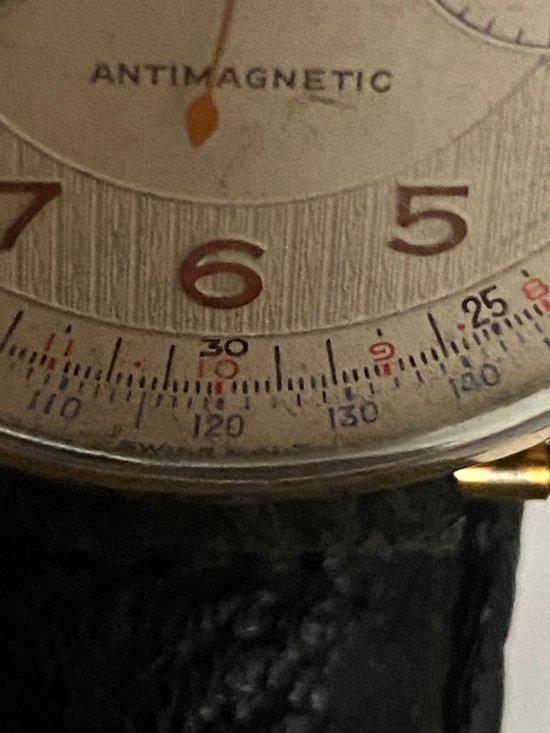 OROLOGIO CRONOMETRO IN ORO 1940