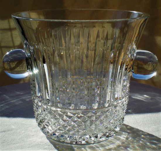 Rare Tommy model champagne bowl / bucket in Saint-Louis crystal (ref D 0105)