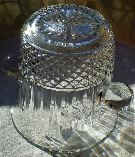 Rare Tommy model champagne bowl / bucket in Saint-Louis crystal (ref D 0105)