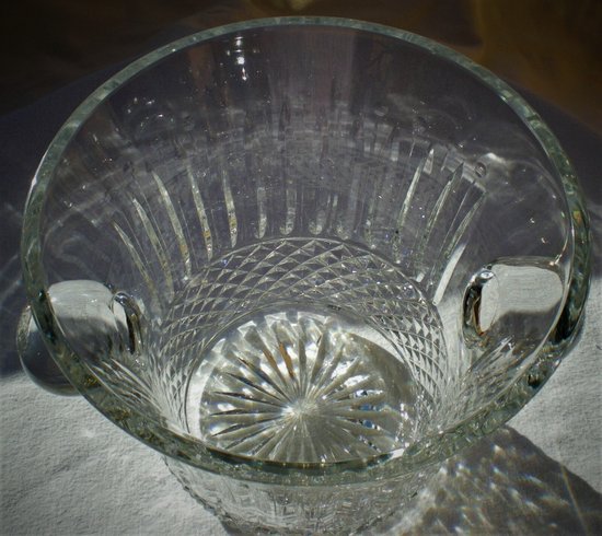 Rare Tommy model champagne bowl / bucket in Saint-Louis crystal (ref D 0105)