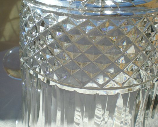 Rare Tommy model champagne bowl / bucket in Saint-Louis crystal (ref D 0105)