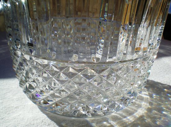 Rare Tommy model champagne bowl / bucket in Saint-Louis crystal (ref D 0105)
