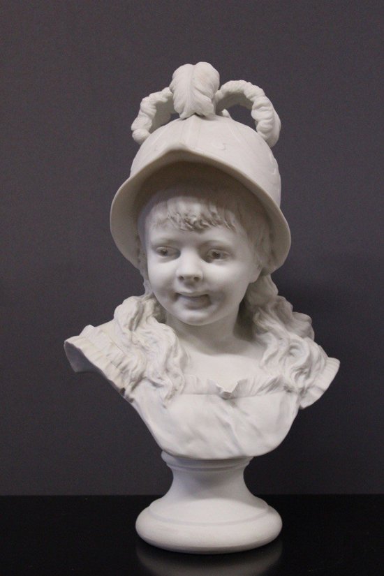 Pair Of Cookies Representing Helmeted Children