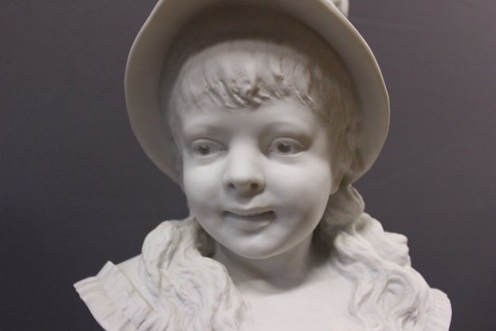 Pair Of Cookies Representing Helmeted Children