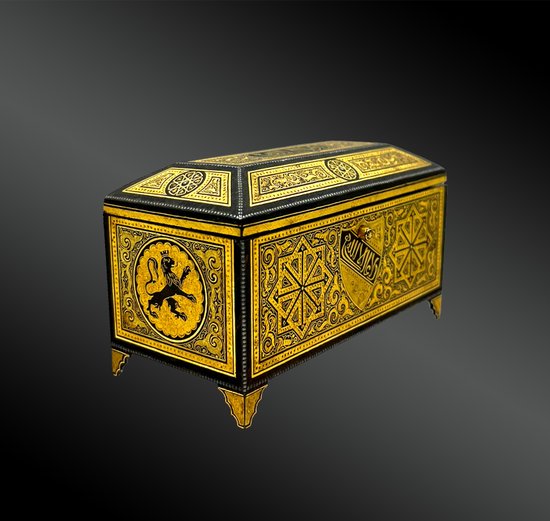 CASE - Placido ZULOAGA (1834-1910), attributed to the workshop of Eibar - Spain - About 1880