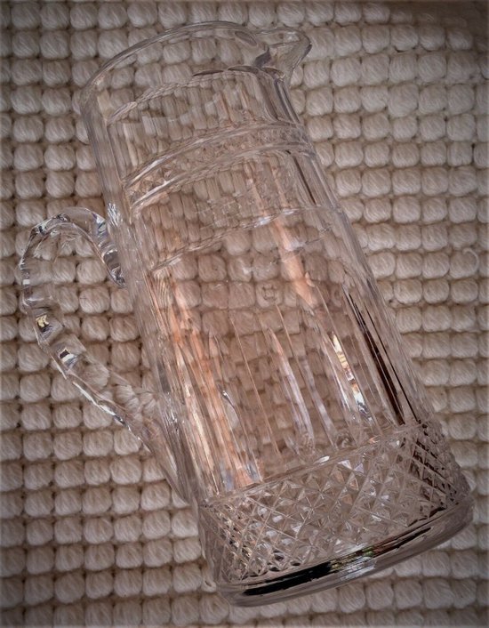 Large orangeade jug Tommy model in Saint-Louis crystal