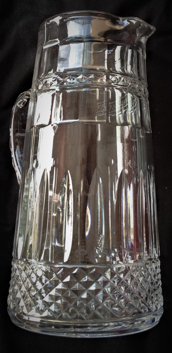 Large orangeade jug Tommy model in Saint-Louis crystal