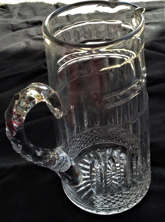 Large orangeade jug Tommy model in Saint-Louis crystal