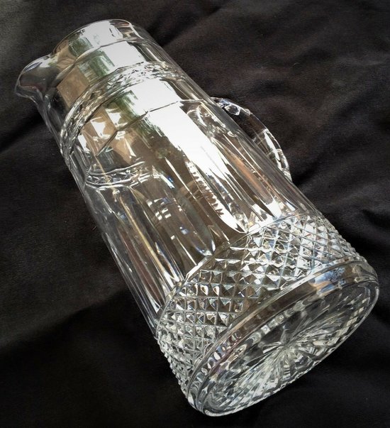 Large orangeade jug Tommy model in Saint-Louis crystal