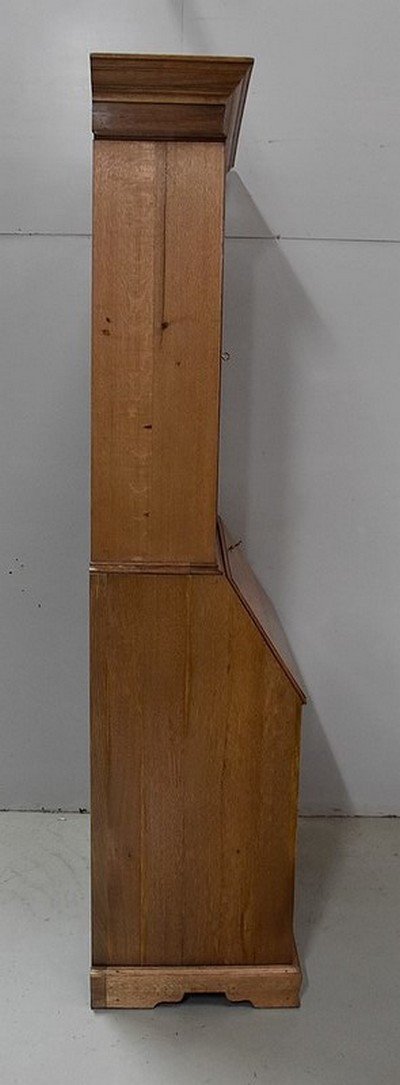 Scriban - Bibliothèque en Chêne Blond massif, origine Angleterre - 1920 / 1930