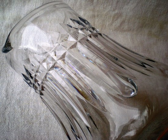 Graziosa brocca per l'acqua modello "Buckingham" in cristallo trasparente BACCARAT (ref D 0073)
