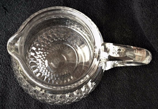 Graziosa brocca per acqua in cristallo trasparente BACCARAT (rif D 0113)