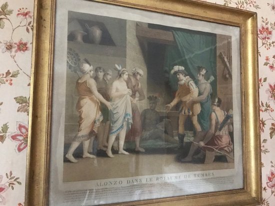 Incisione a colori di Louis-François Mariage