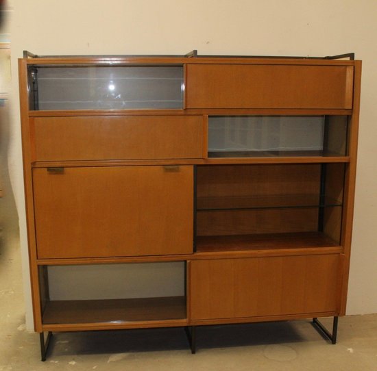 Bibliothek Und Sein Sekretär Von Georges Frydman für EFA Um 1960