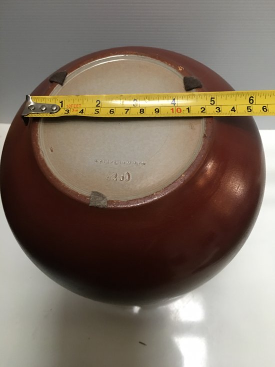 Art Nouveau SARREGUEMINES vase