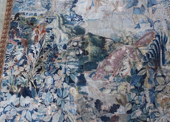 Tapestry Flanders XVIII The Fox Hunt