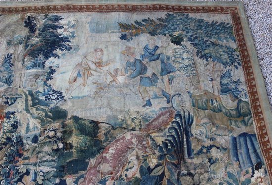 Tapestry Flanders XVIII The Fox Hunt