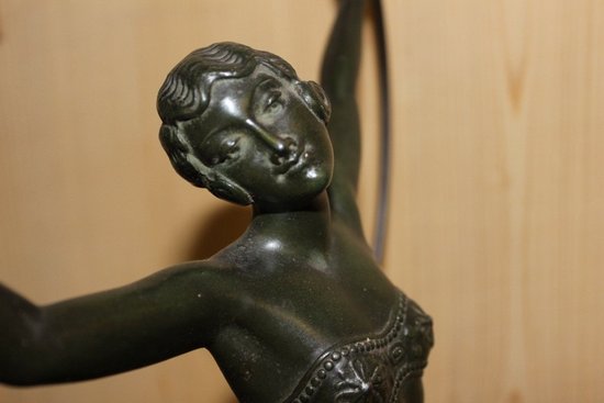 Art Deco Dancer Sculpture