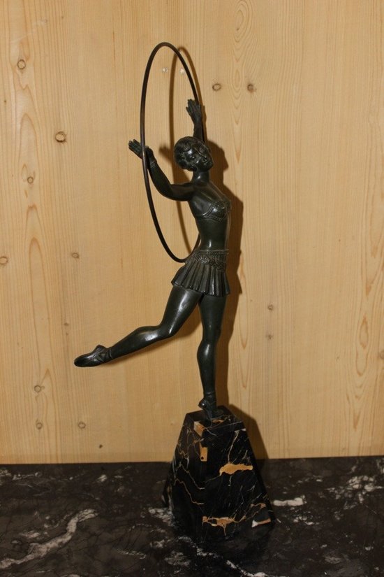 Art Deco Dancer Sculpture