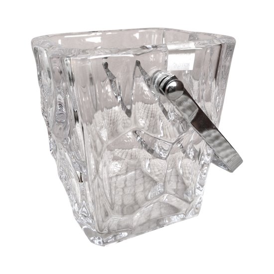 Vintage crystal ice bucket signed Sèvres (ref D 0148)