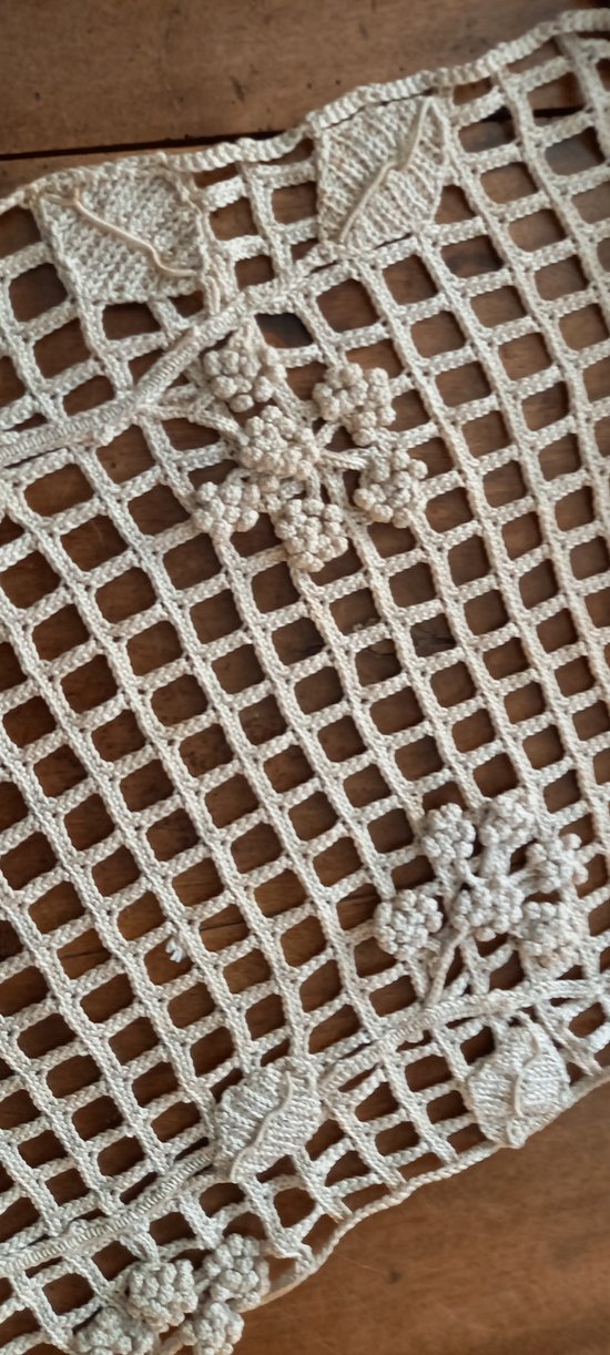 Embroidered table runner XIXth century