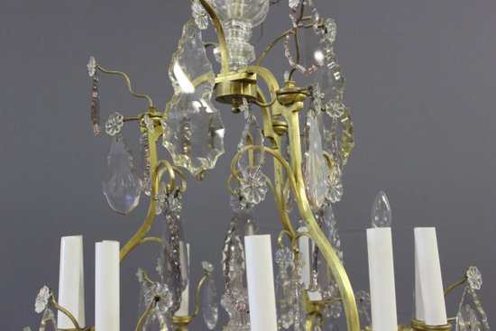 Cage Chandelier With Pampilles XIX