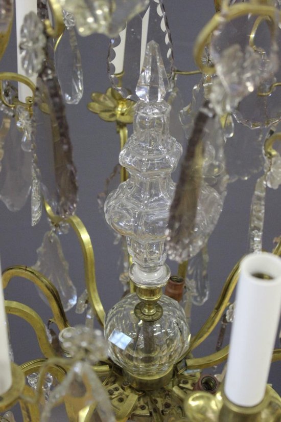 Cage Chandelier With Pampilles XIX