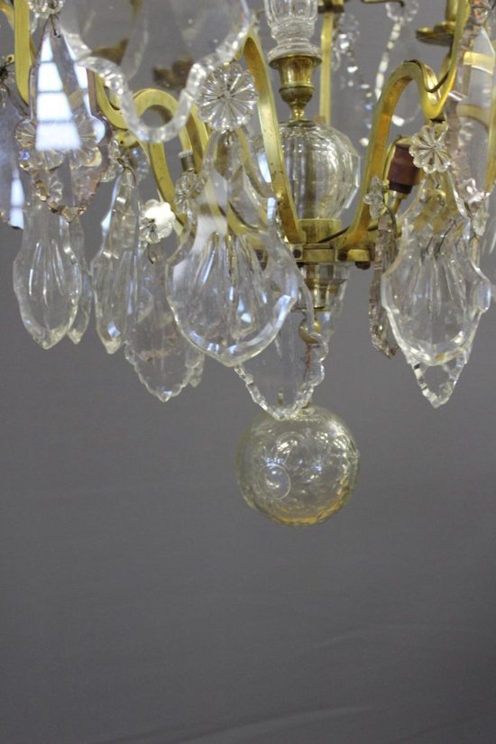 Cage Chandelier With Pampilles XIX